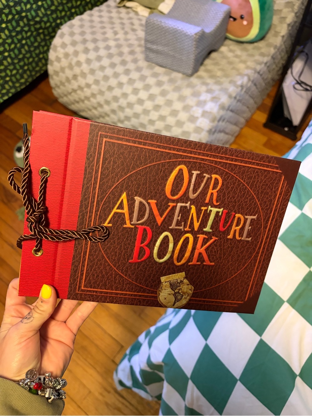 Our Adventure Book Red and Brown Keepsake Photo Album